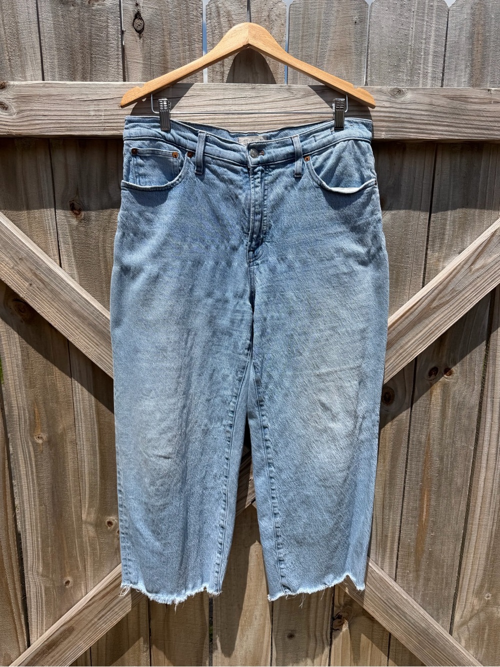 Madewell Perfect Vintage Wide-Leg Crop Jean